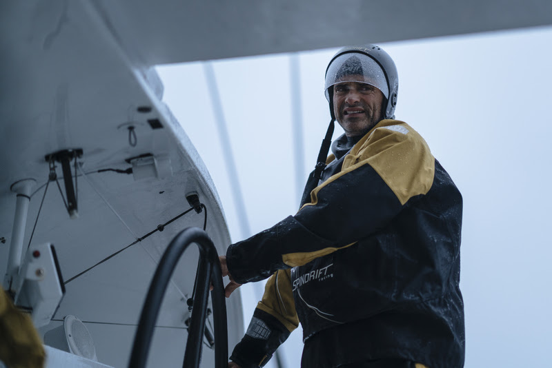 Spindrift racing complete a Transatlantic passage to bring Spindrift 2 back home to La Trinité sur Mer.