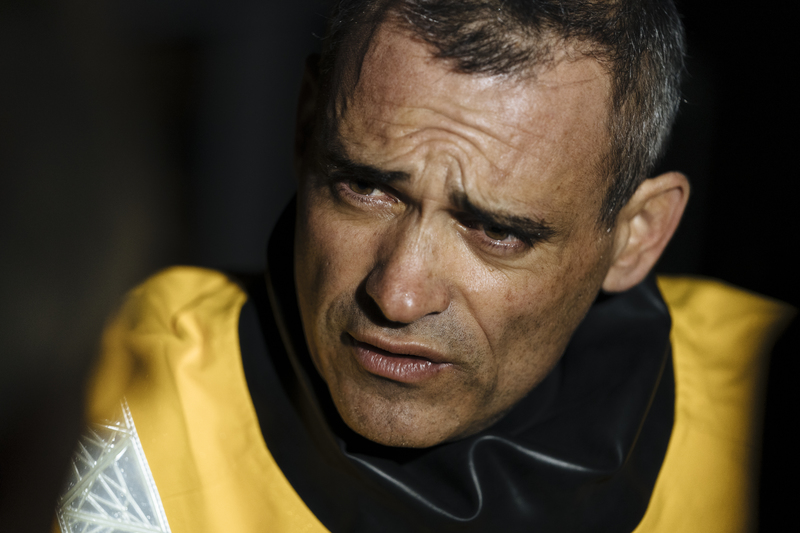 BREST, FRANCE, JANUARY 16th 2019: Spindrift racing gets ready for the start of the Jules Verne Trophy.